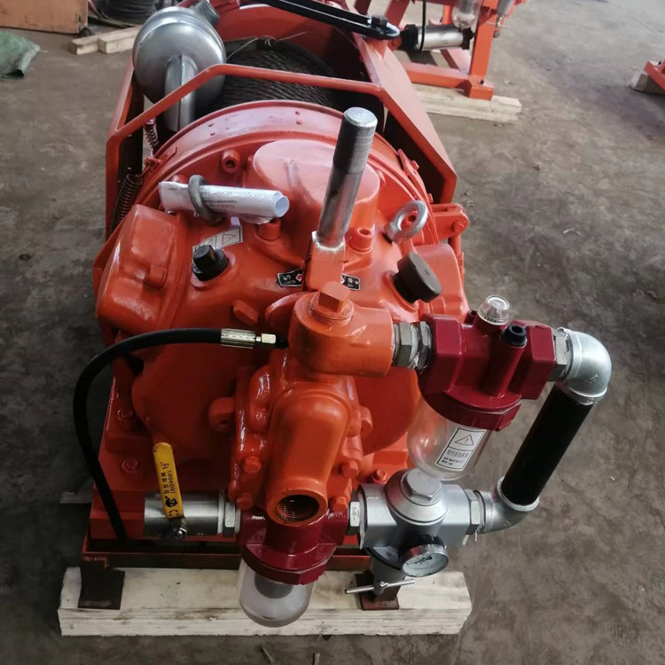 煤礦用JQHS-100×8氣動絞車