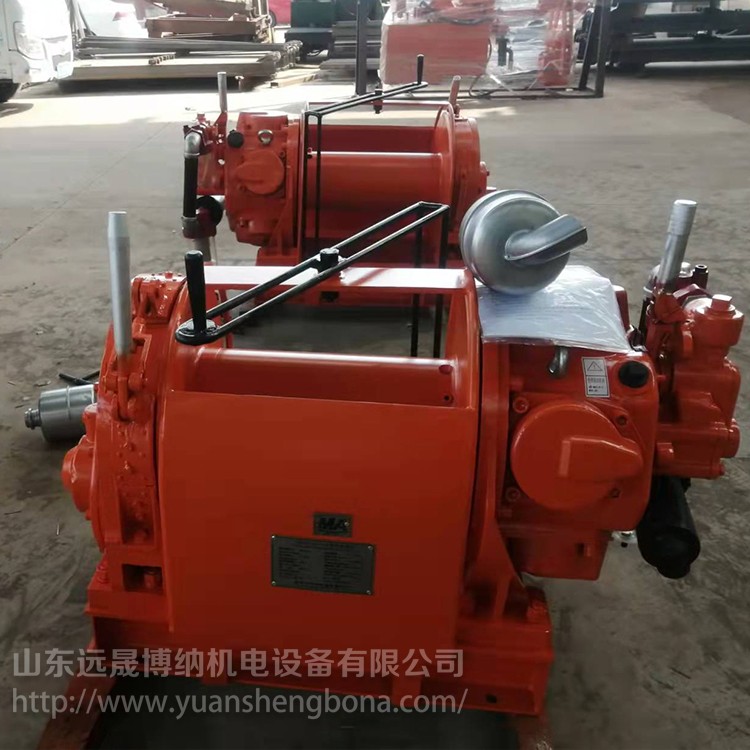 煤礦用JQHS-100×8氣動絞車