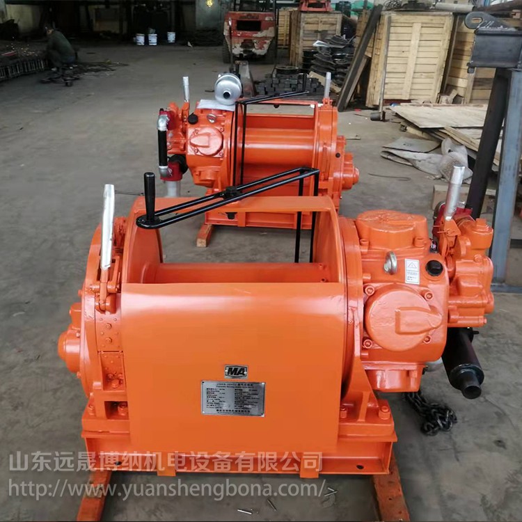 煤礦用JQHS-100×8氣動絞車
